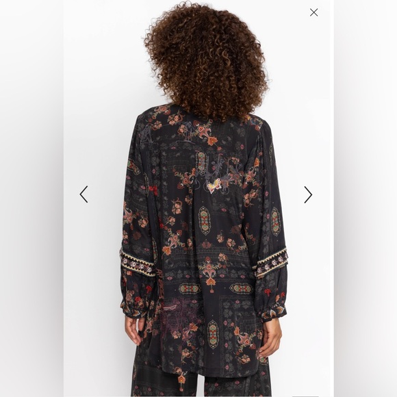 Johnny Was GILA TUNIC - AGGIE size L - Picture 3 of 11